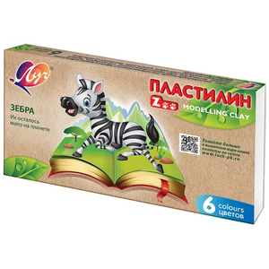 Пластилин 06цв 90г 