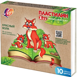 Пластилин 10цв 150г 