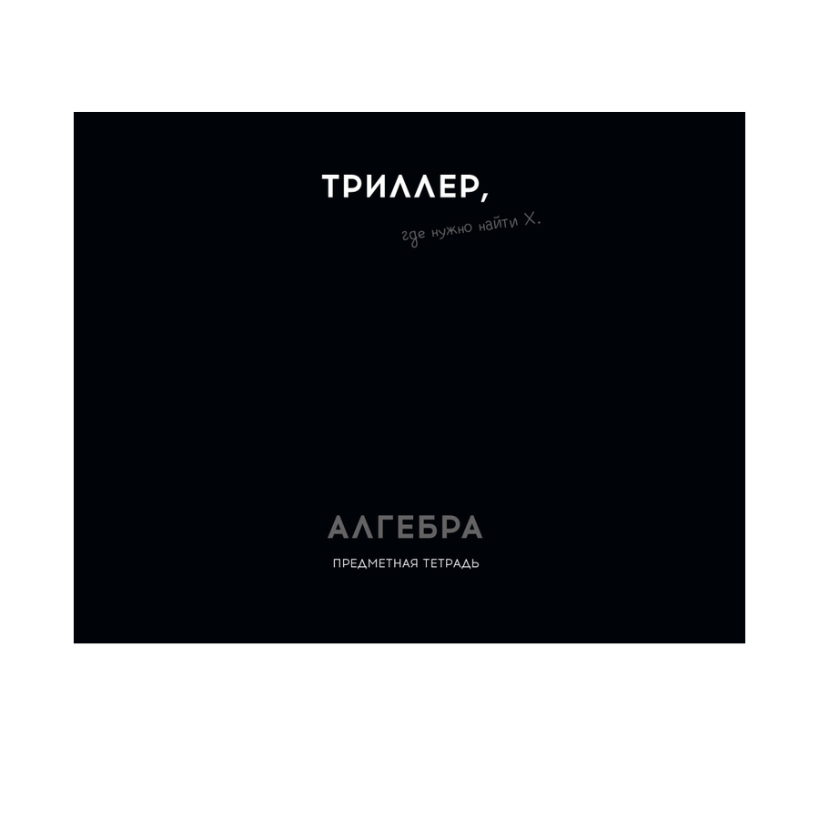 Тетрадь предмет. 48л "ОСТРОУМИЕ И ОТВАГА"Алгебра э