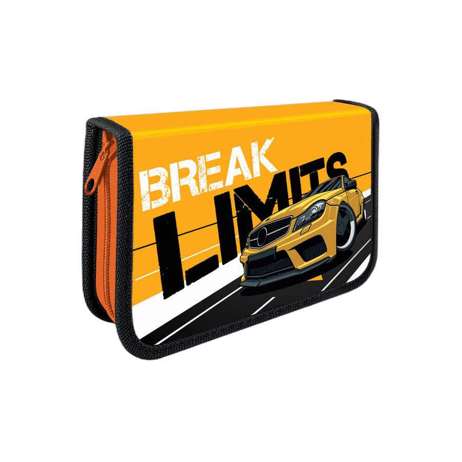 Пенал 1отд. большой "BREAK LIMITS" 190*115 Пчёлка