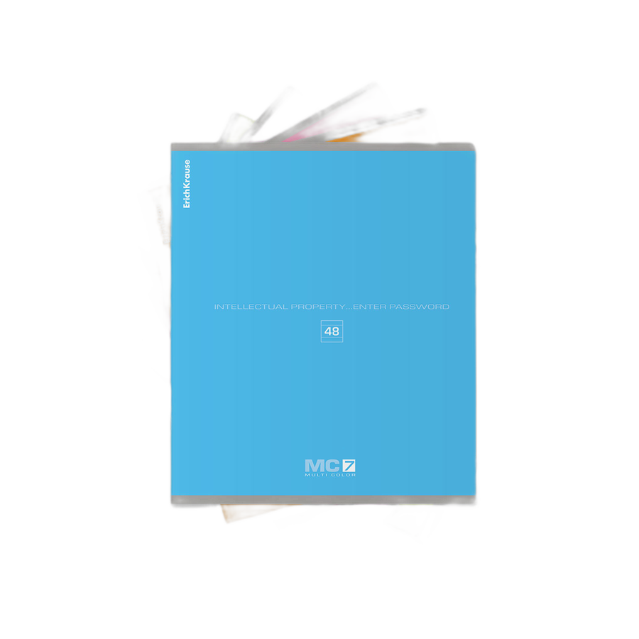 Тетрадь 48л лин."МС-7" ассорти глянцевая MIX-PACK