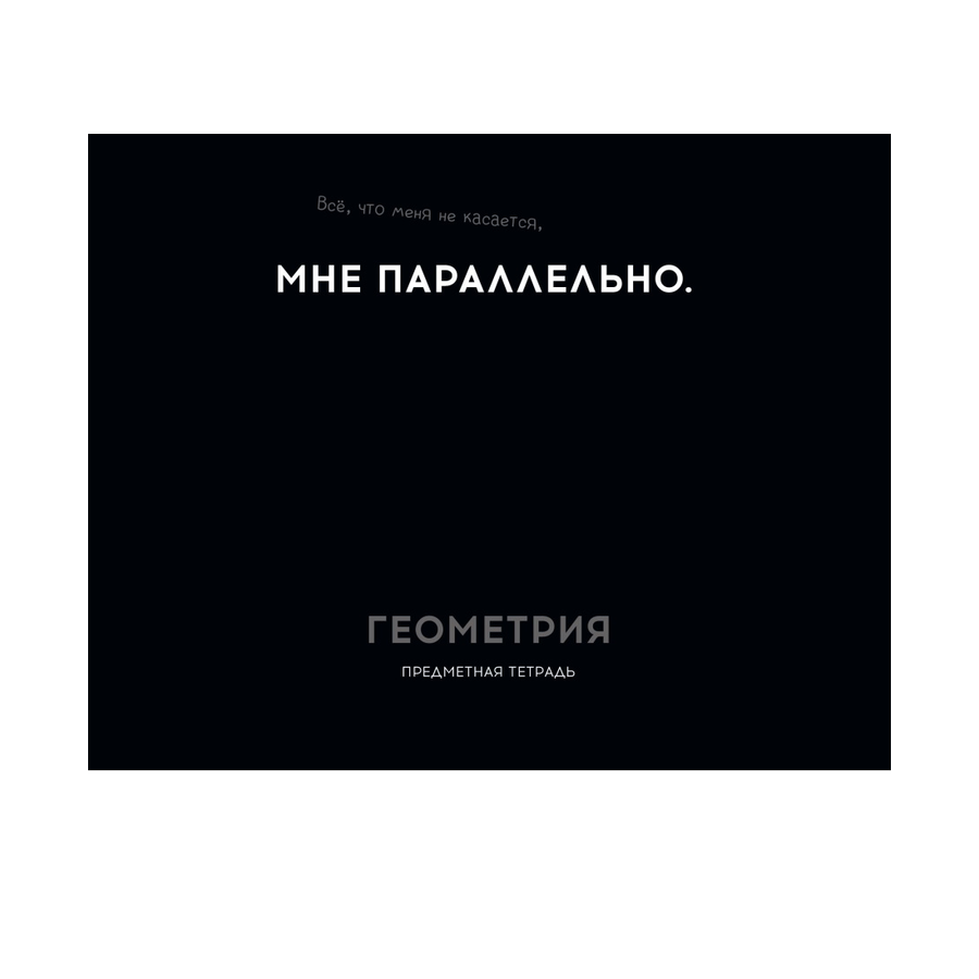 Тетрадь предмет. 48л "ОСТРОУМИЕ И ОТВАГА"Геометрия